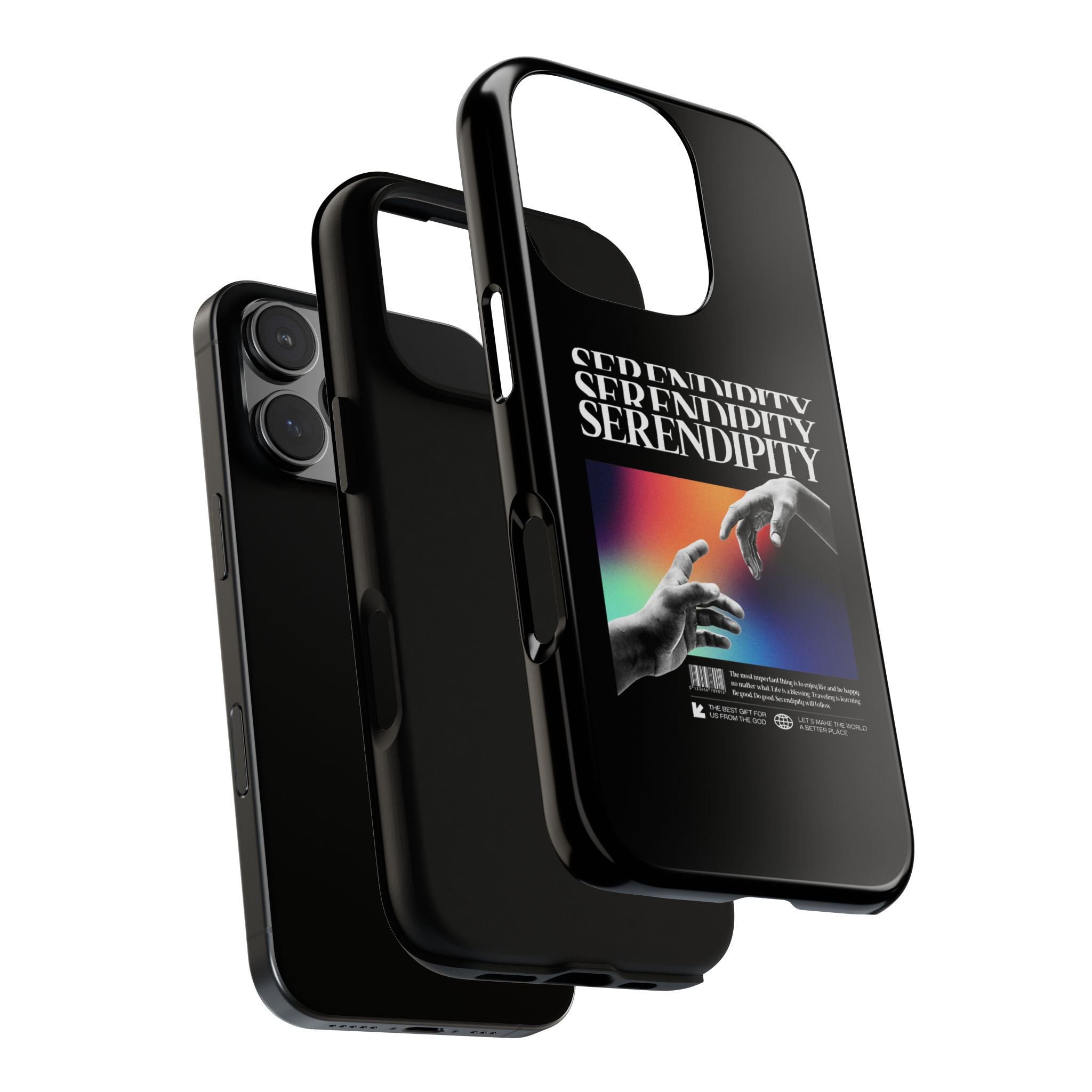 "Serendipity" Clear Phone Case - Phone Case - Lufora