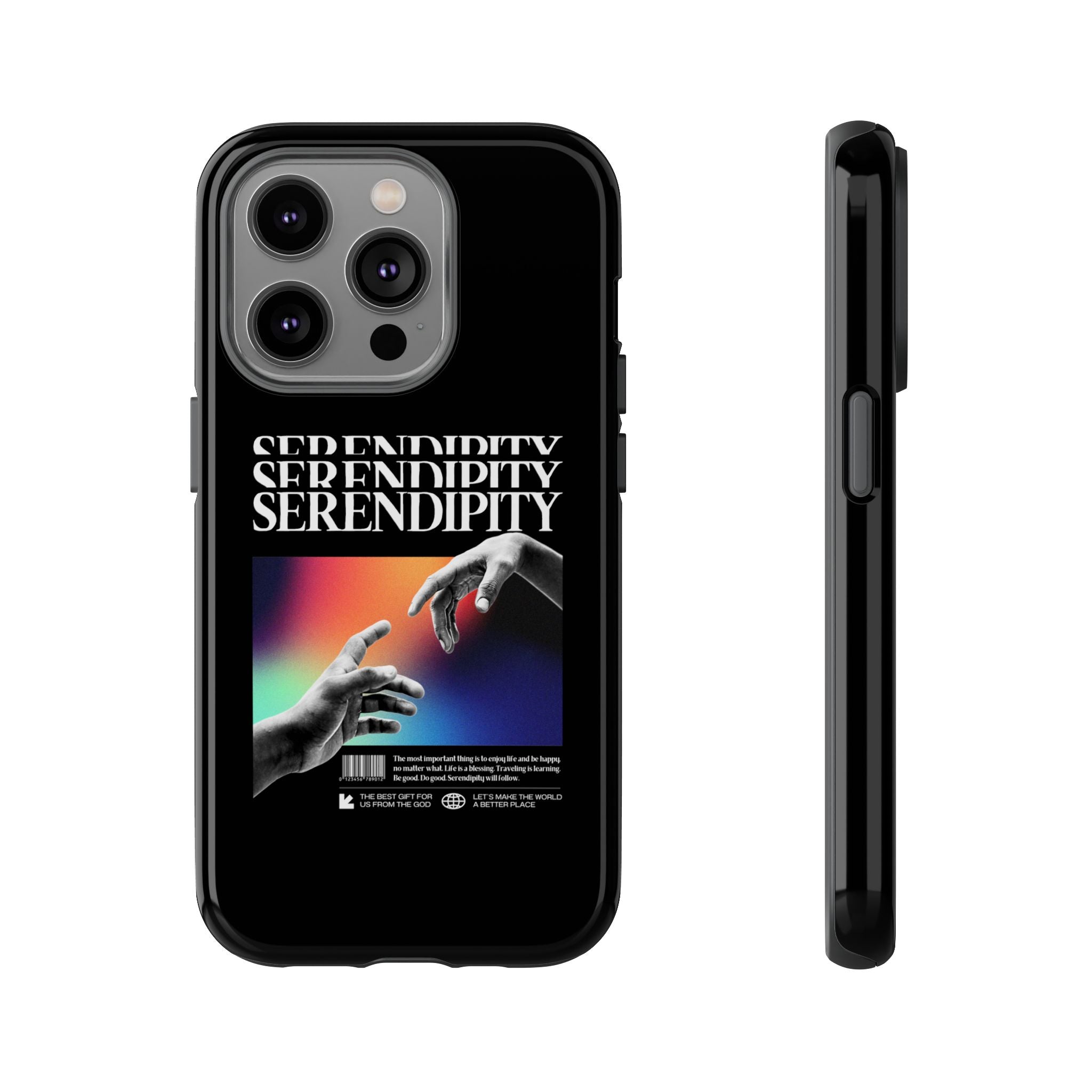 "Serendipity" Clear Phone Case - Phone Case - Lufora