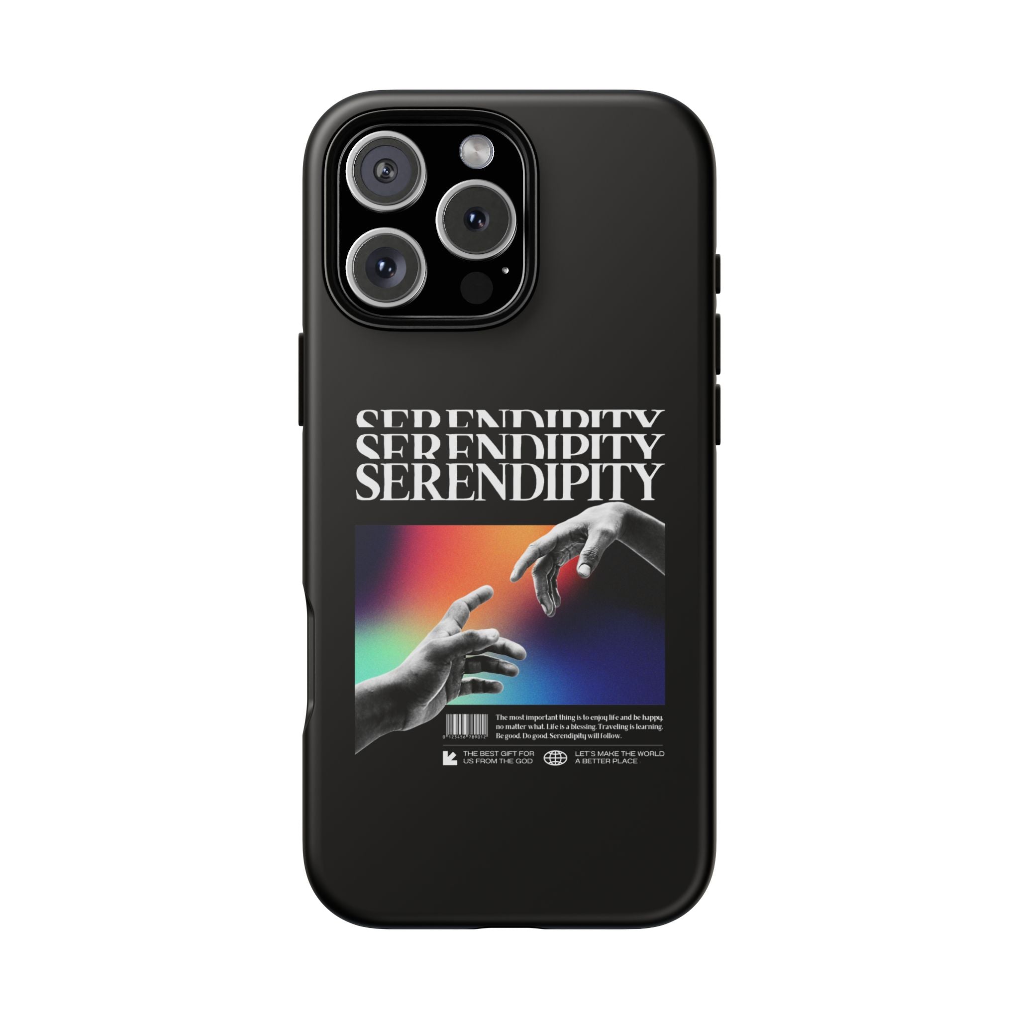 "Serendipity" Clear Phone Case - Phone Case - Lufora