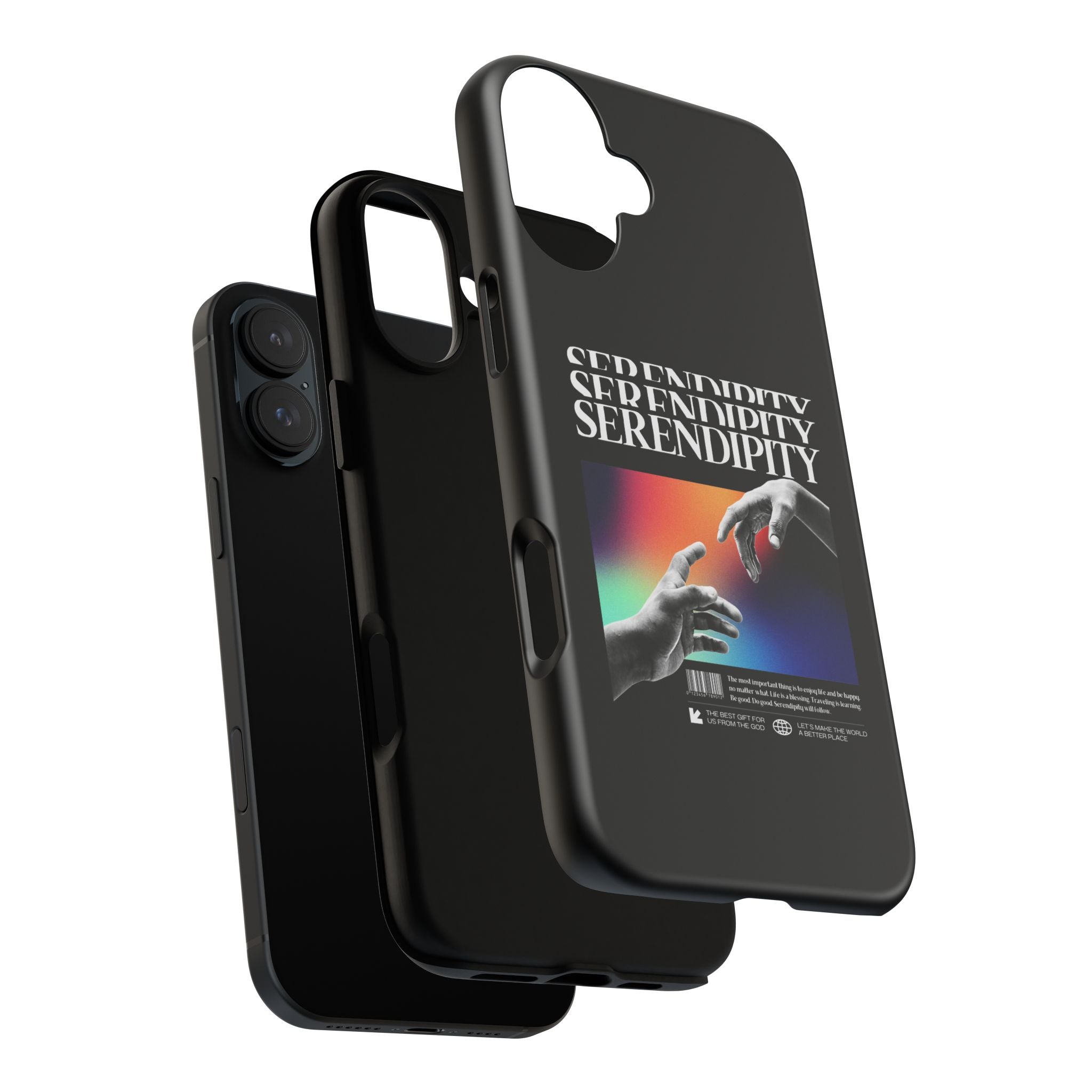 "Serendipity" Clear Phone Case - Phone Case - Lufora