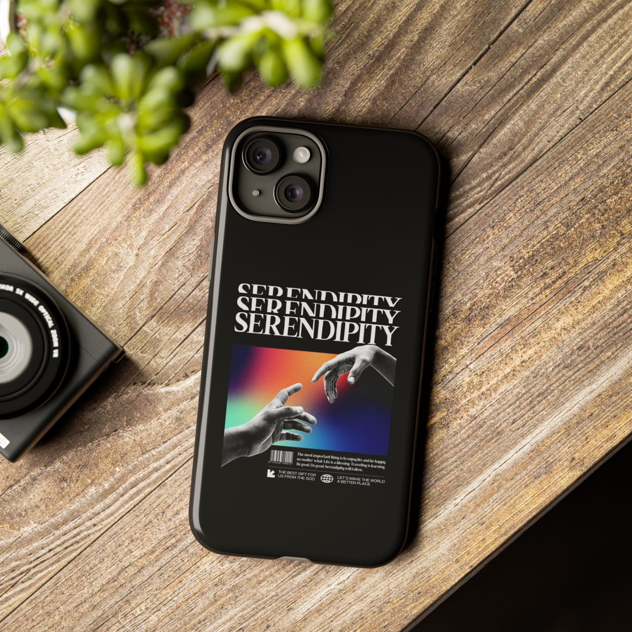 "Serendipity" Clear Phone Case - Phone Case - Lufora