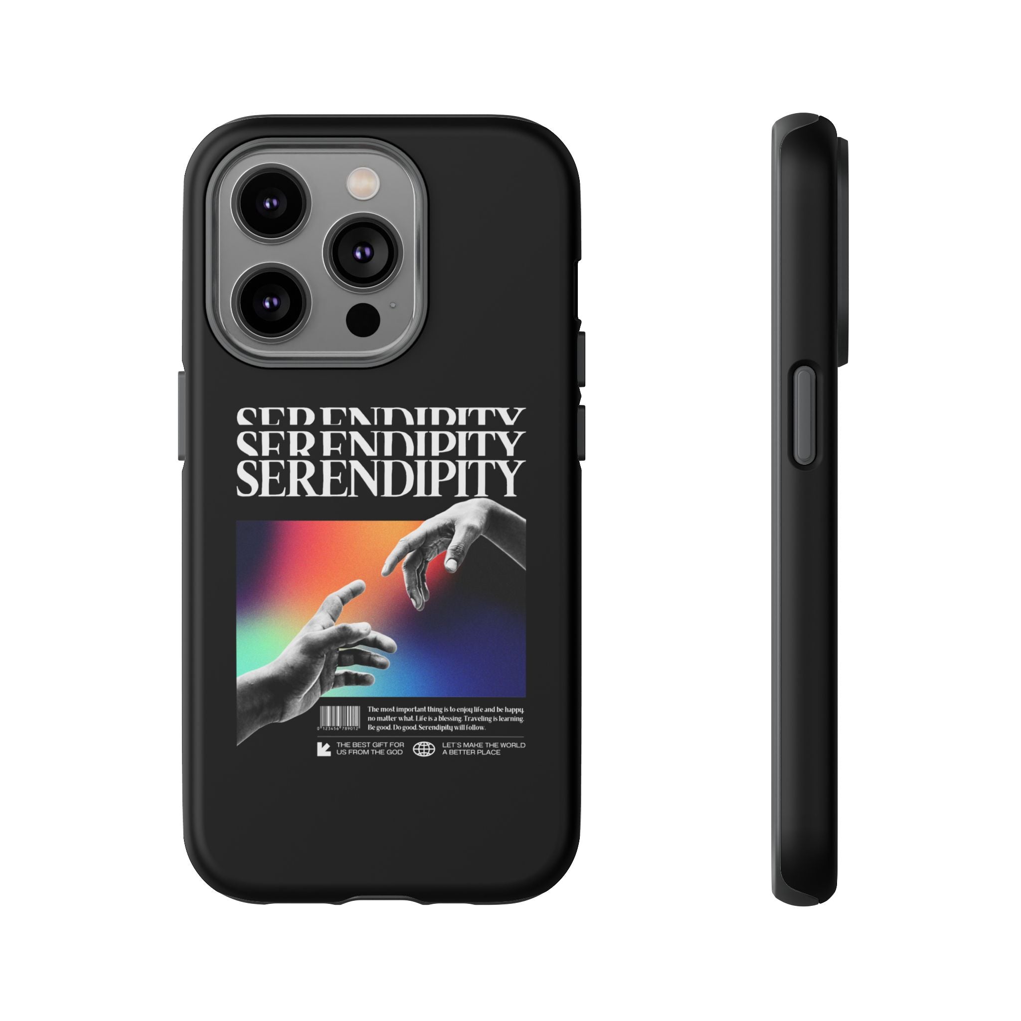 "Serendipity" Clear Phone Case - Phone Case - Lufora