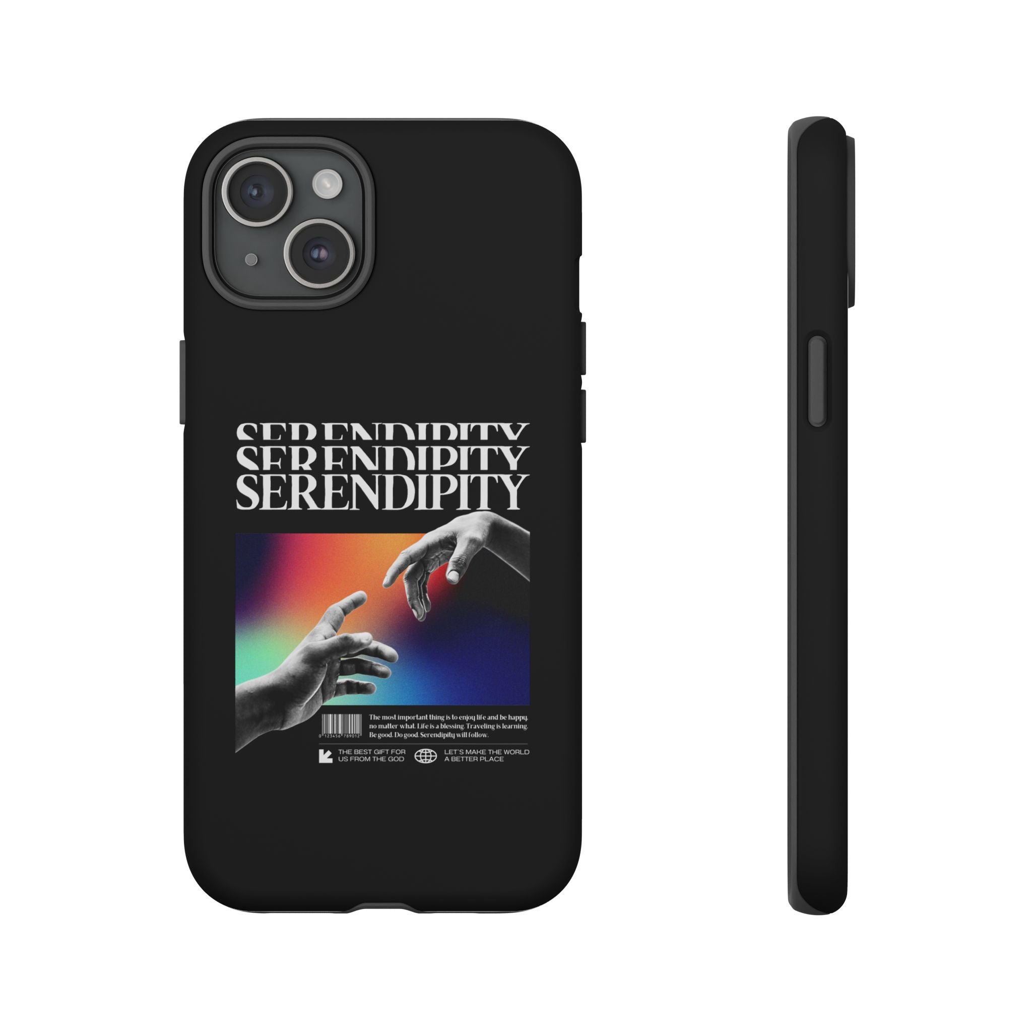 "Serendipity" Clear Phone Case - Phone Case - Lufora