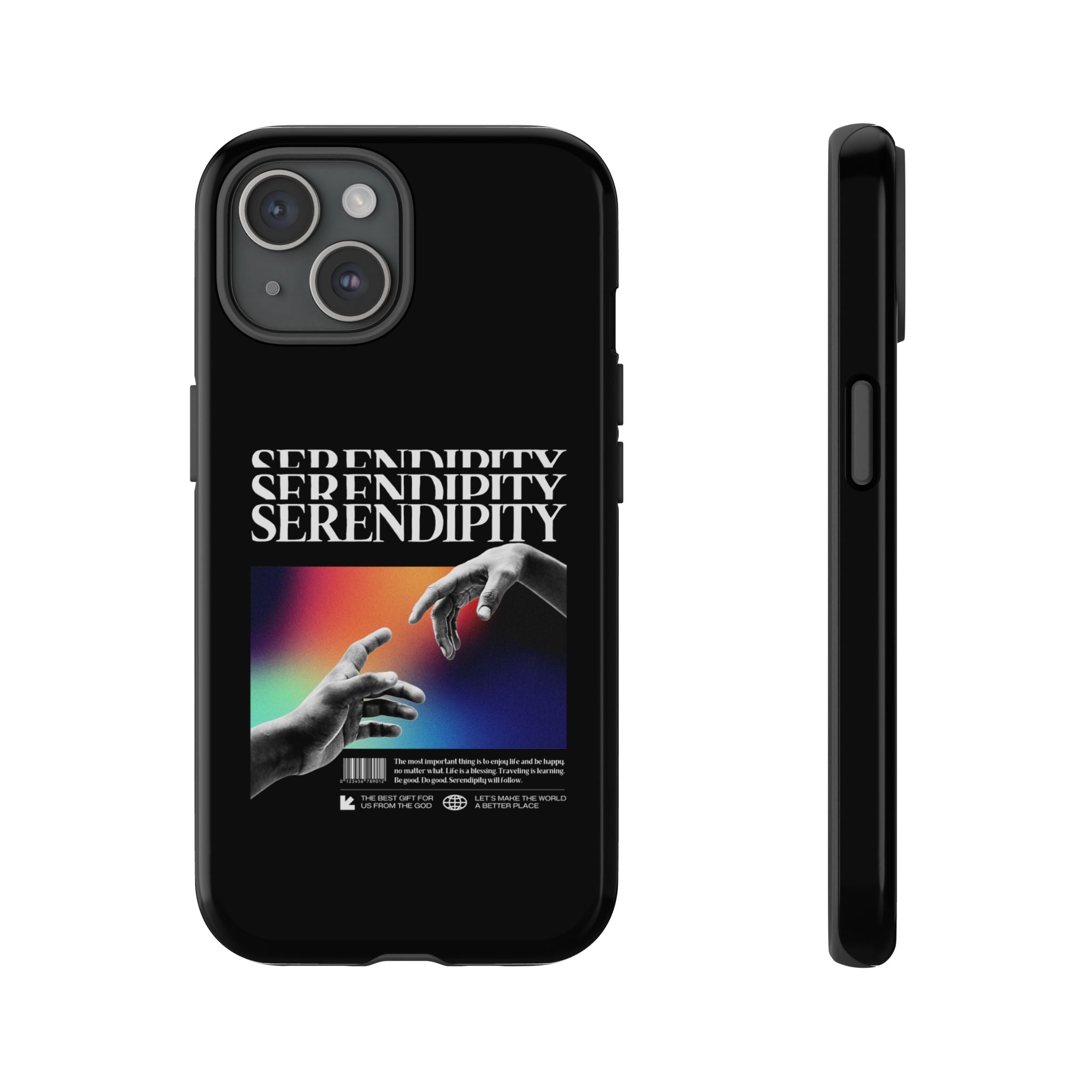 "Serendipity" Clear Phone Case - Phone Case - Lufora