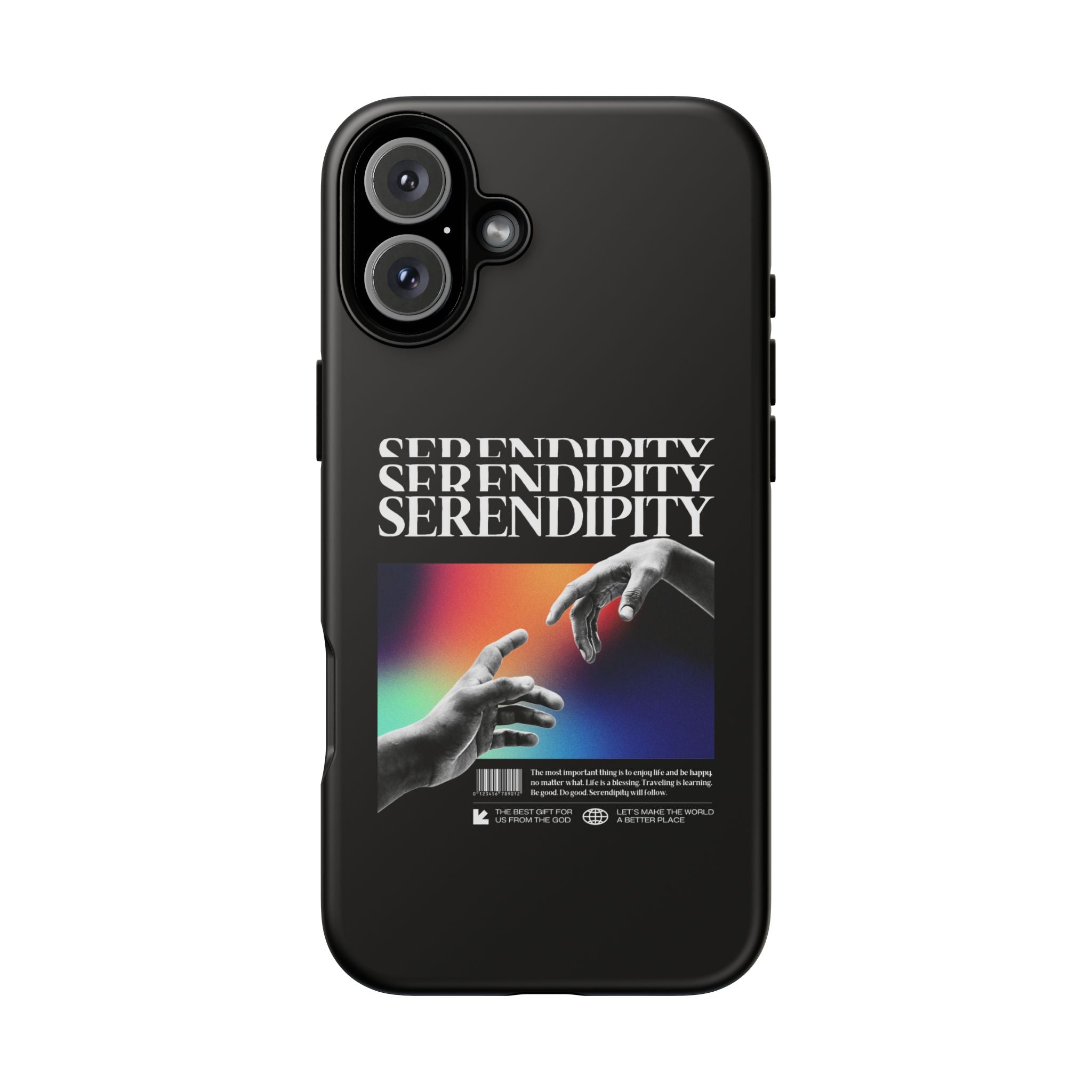 "Serendipity" Clear Phone Case - Phone Case - Lufora