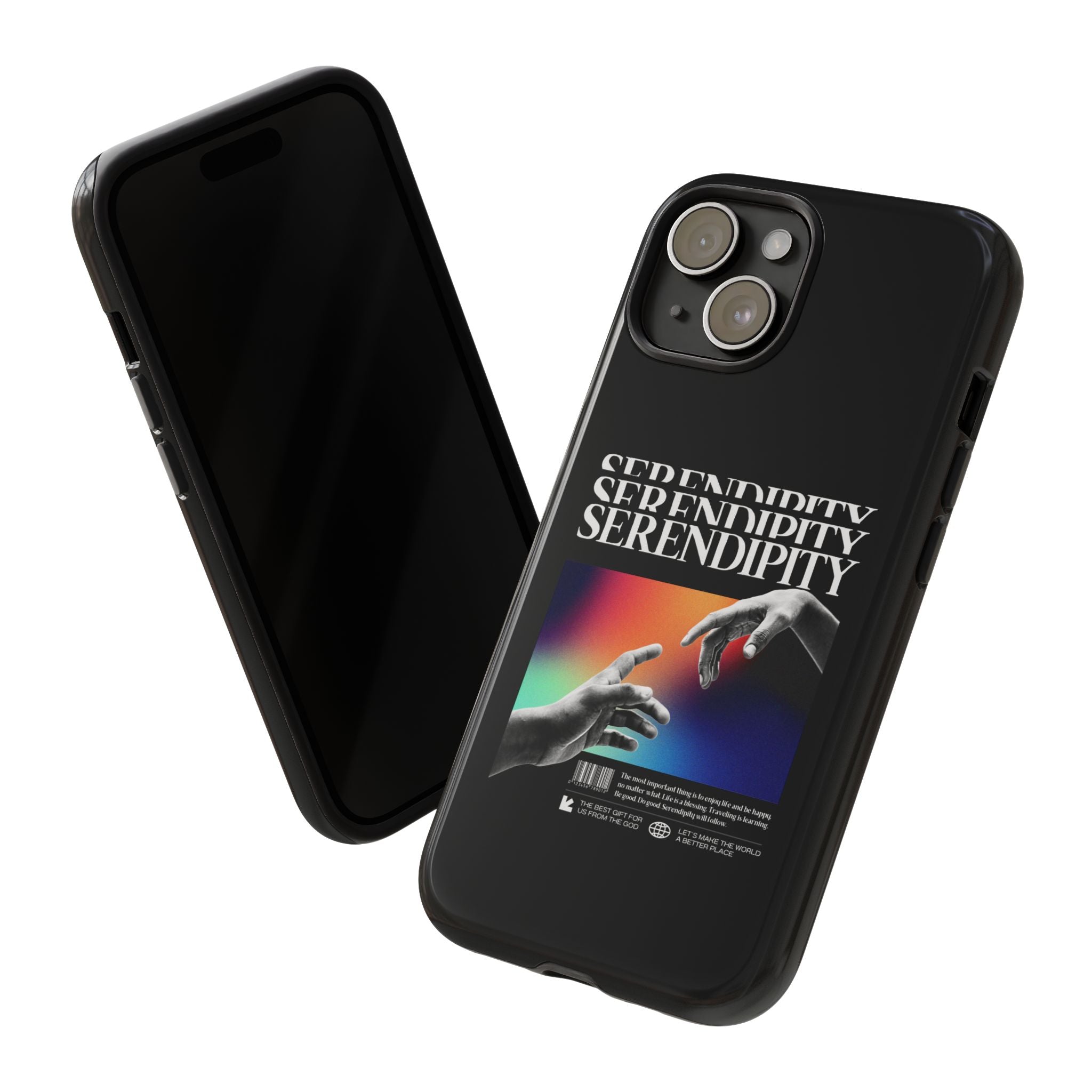 "Serendipity" Clear Phone Case - Phone Case - Lufora