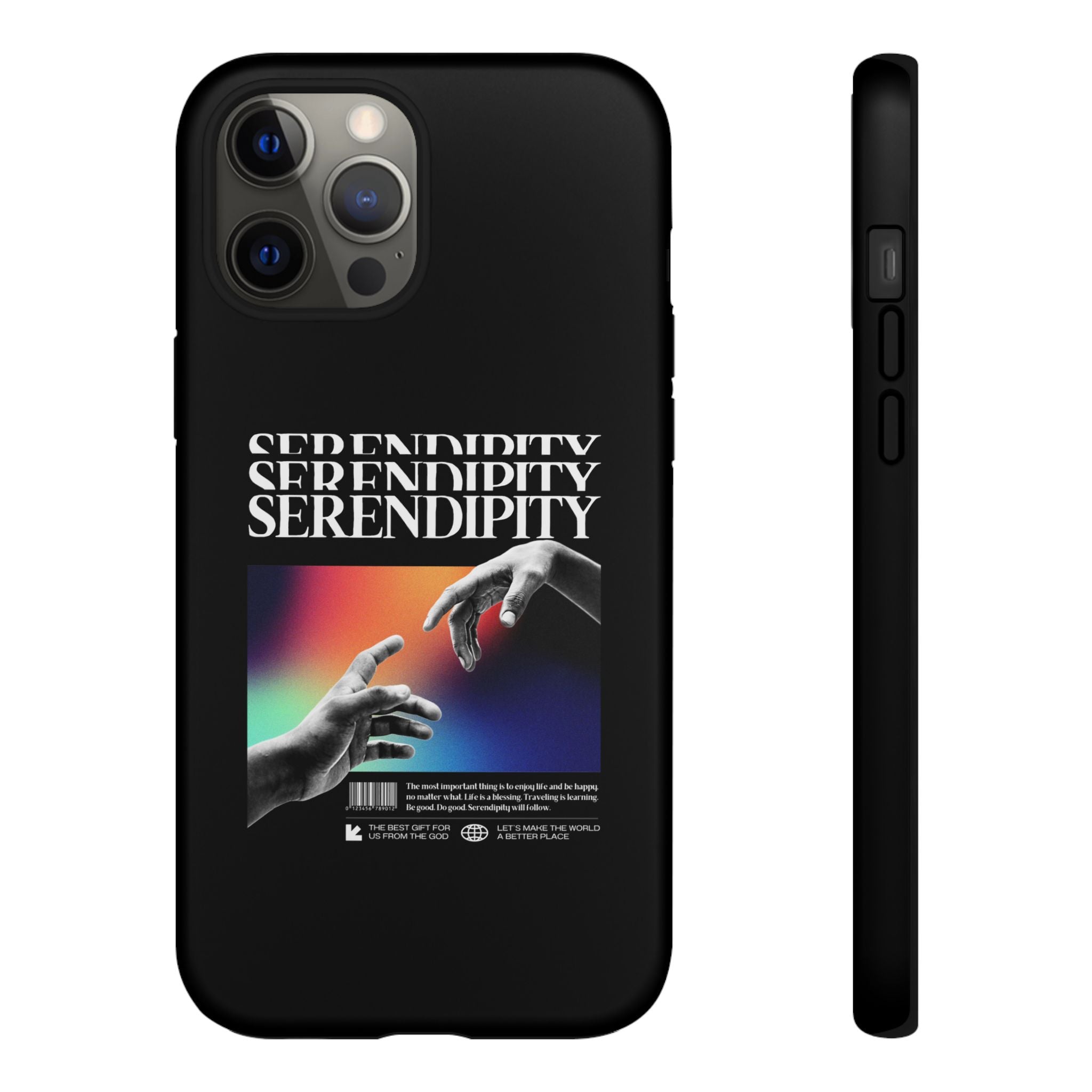 "Serendipity" Clear Phone Case - Phone Case - Lufora