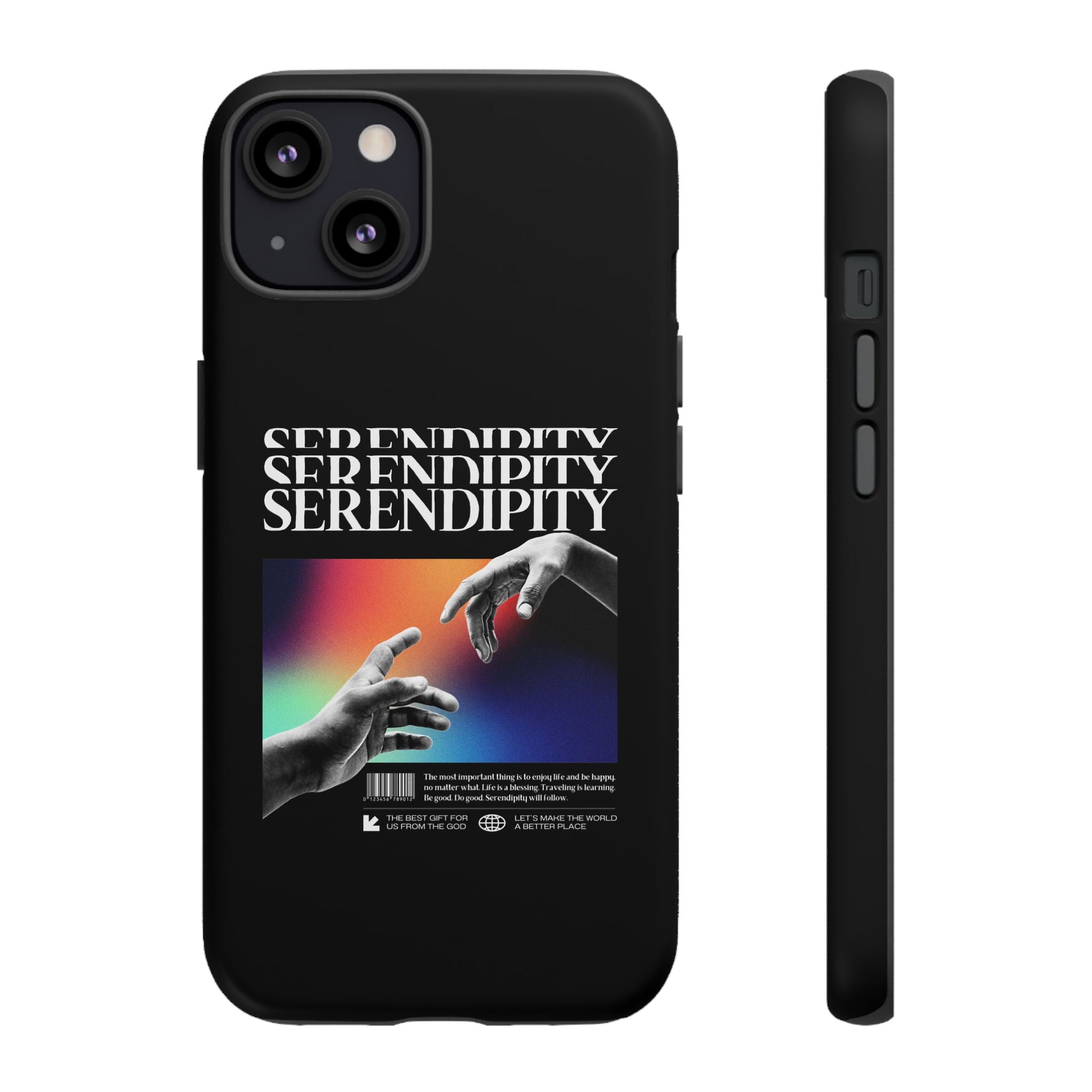 "Serendipity" Clear Phone Case - Phone Case - Lufora