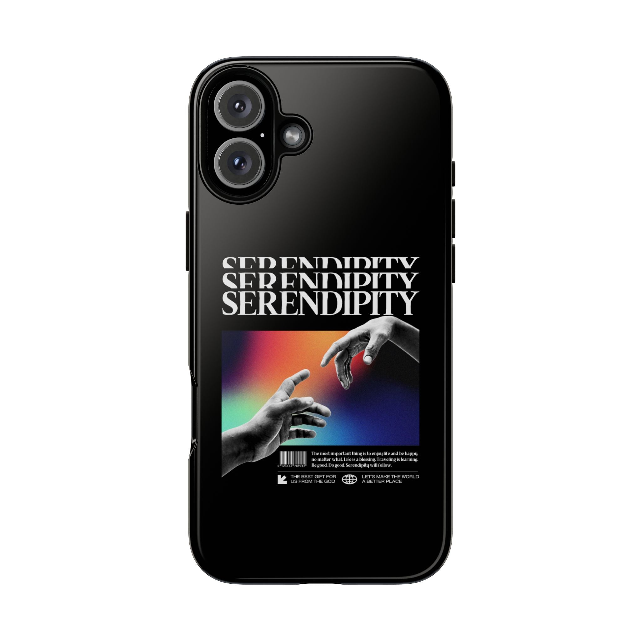 "Serendipity" Clear Phone Case - Phone Case - Lufora