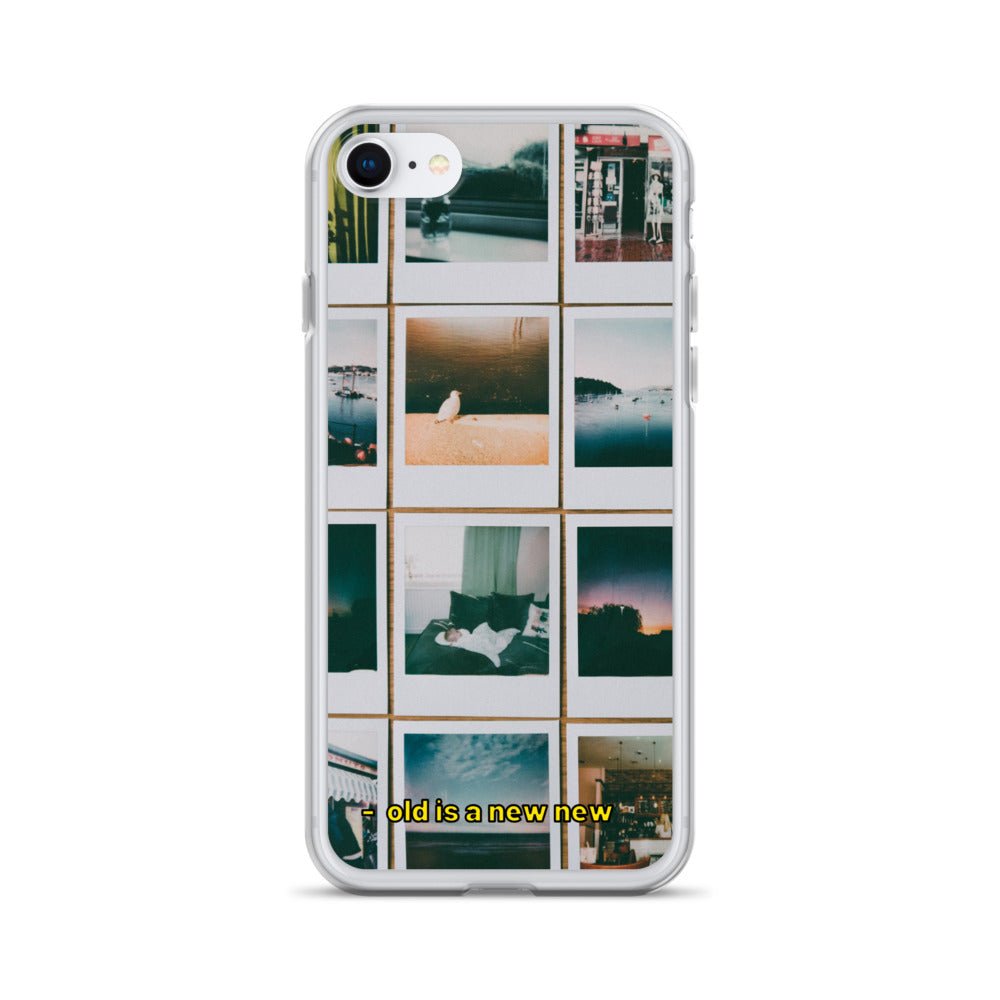 "Vintage Polaroid" iPhone Clear Case - Phone Case - Lufora